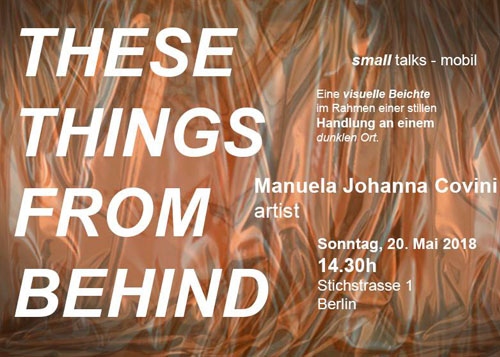 small talks series by Manuela Johanna Covini